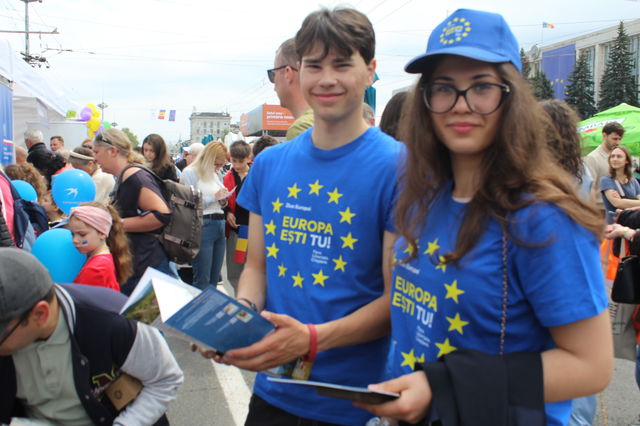 O zi trăită în Europa